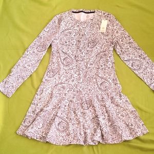 TORY BURCH NWT Drop Waist Dress Size L